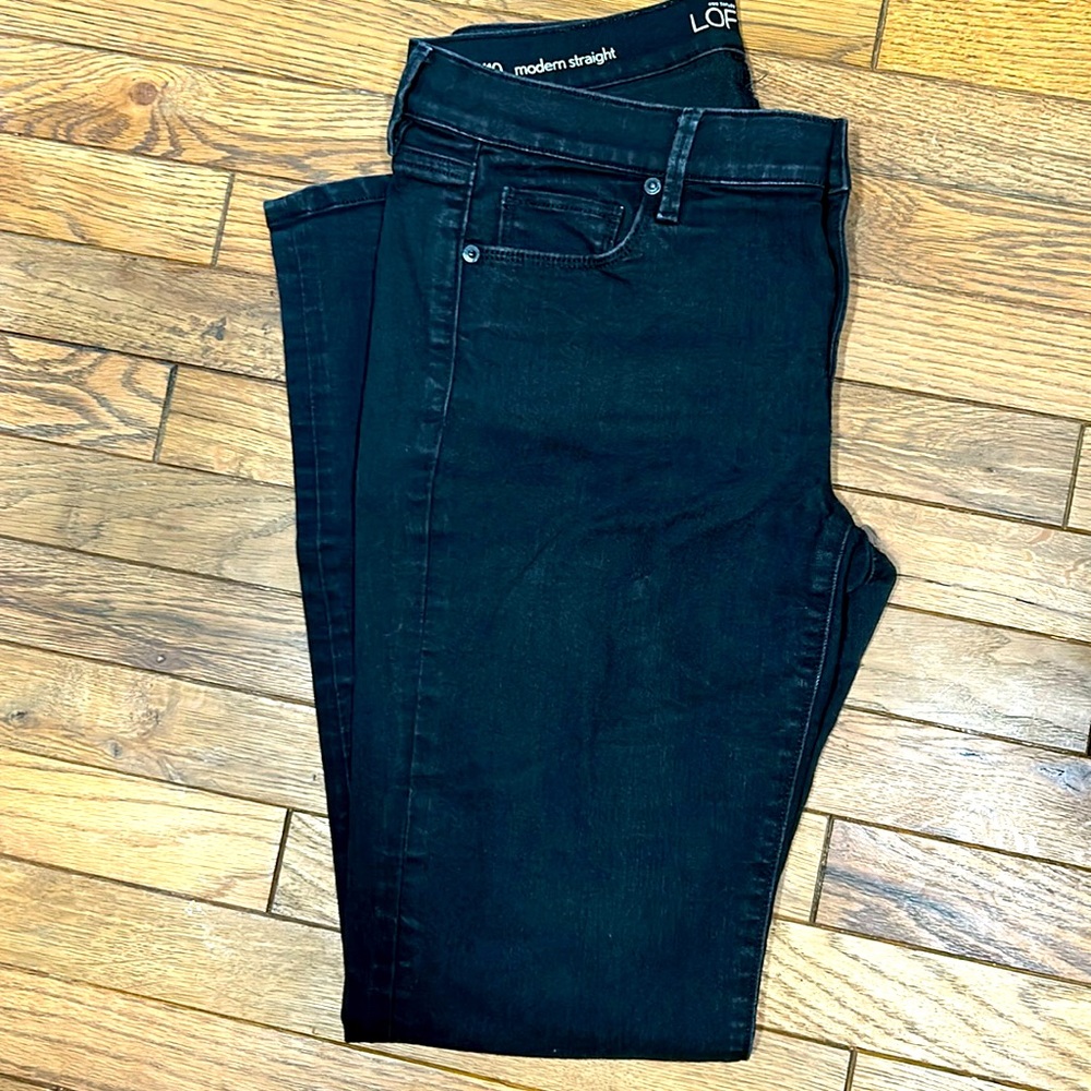 Loft Black Jeans